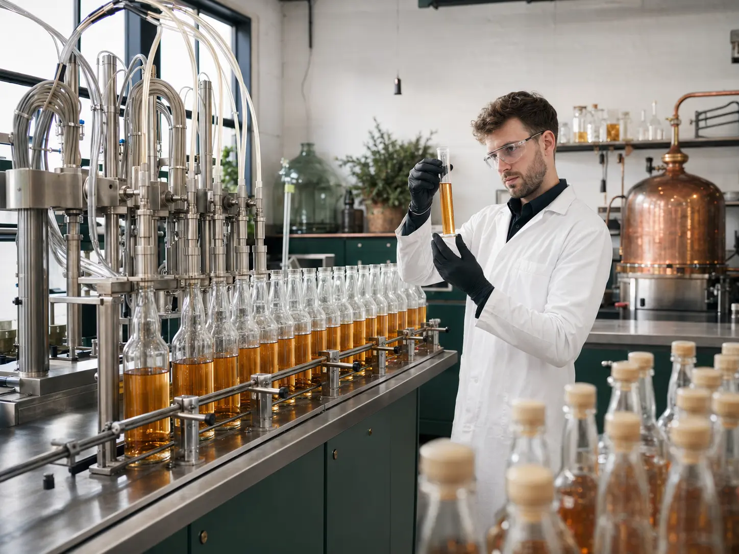 Productontwikkeling van premium dranken
