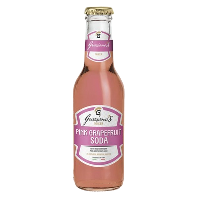 Graziano's Pink Grapefruit Soda